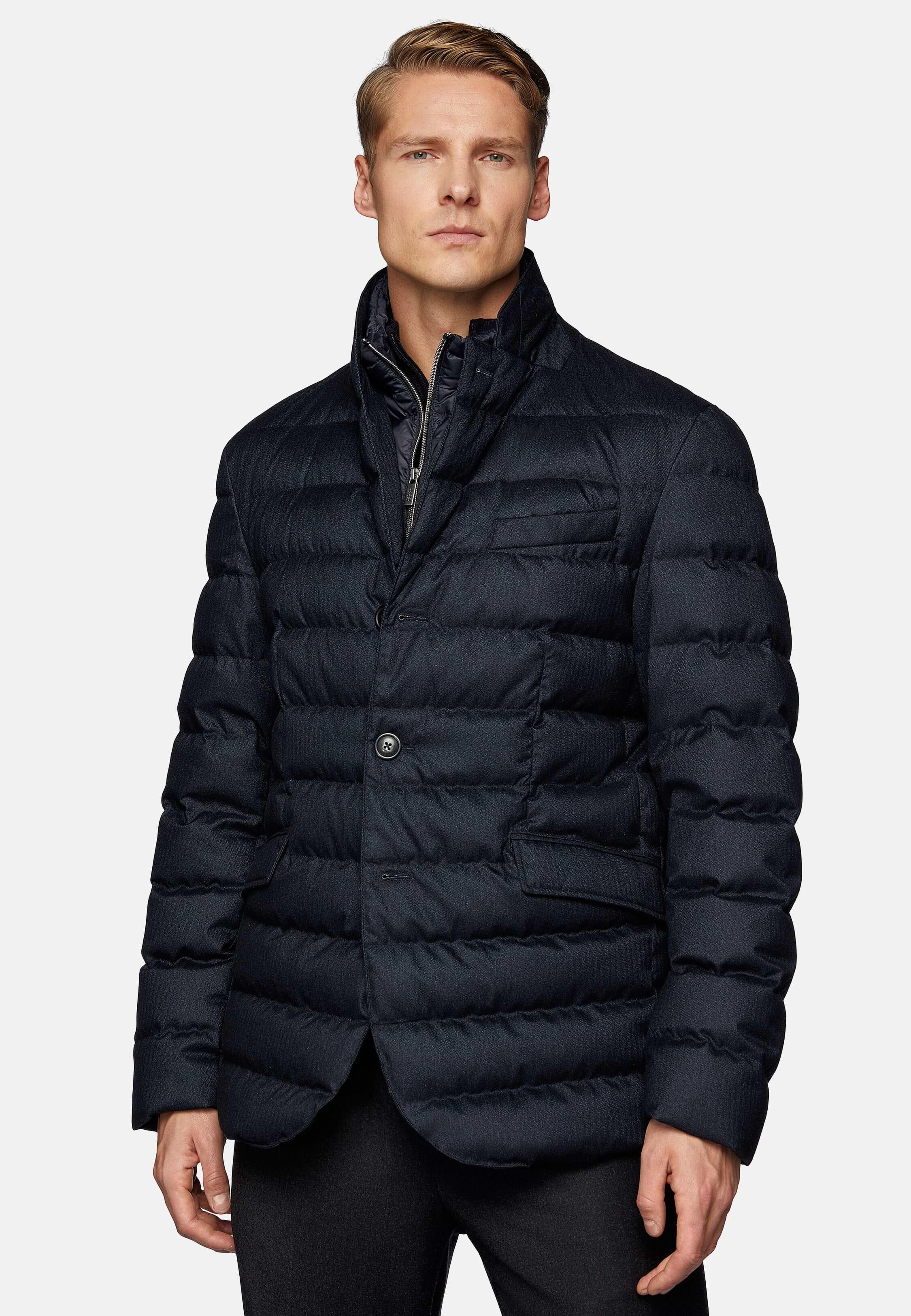 Men's Water Proof Fabric Real Down Jacket Style Missori | Boggi Milano