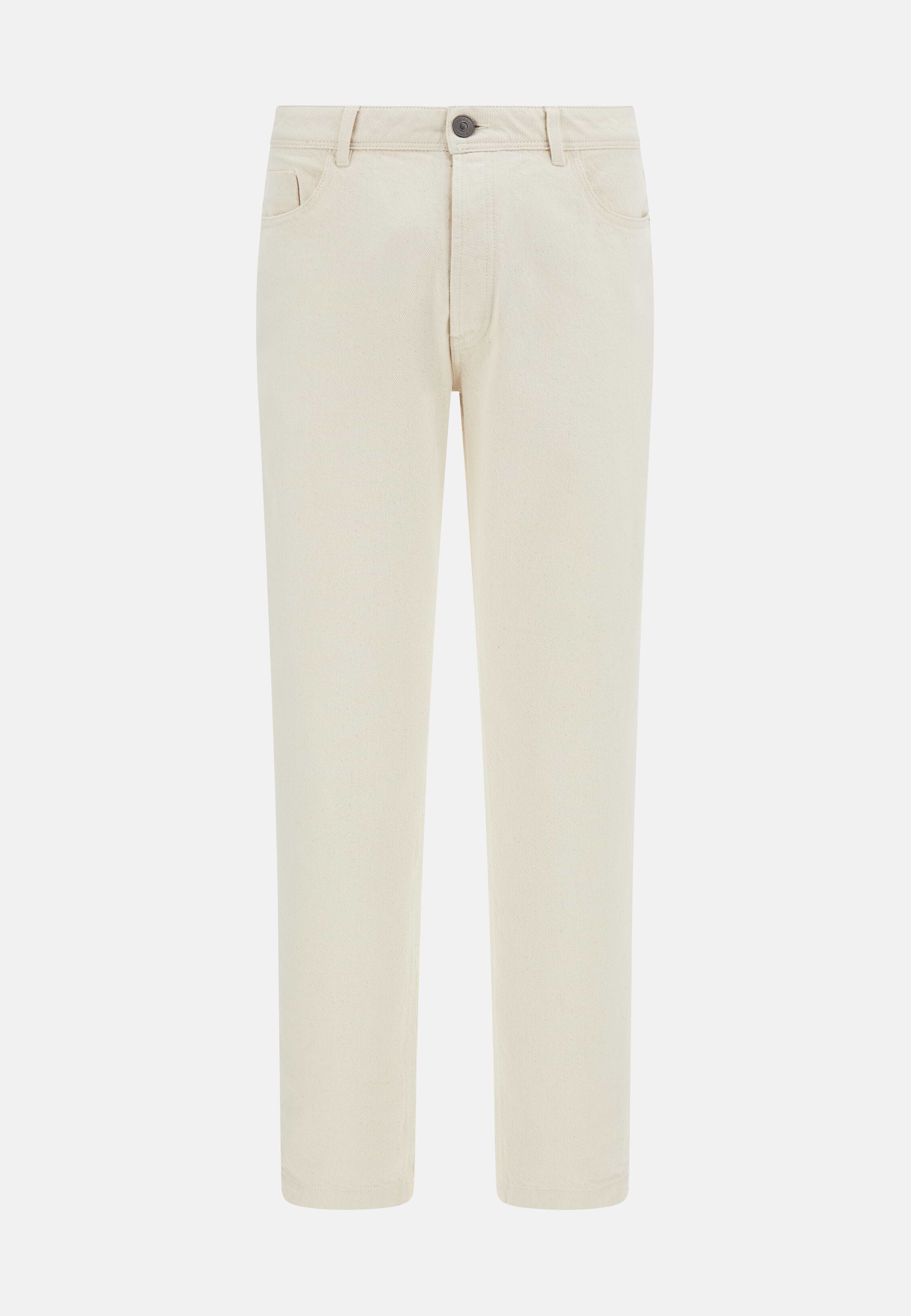 CreamDenimJeans