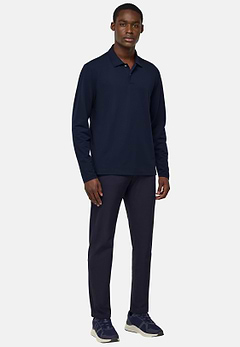 S.Cafè® High-Performance Piqué Polo Shirt