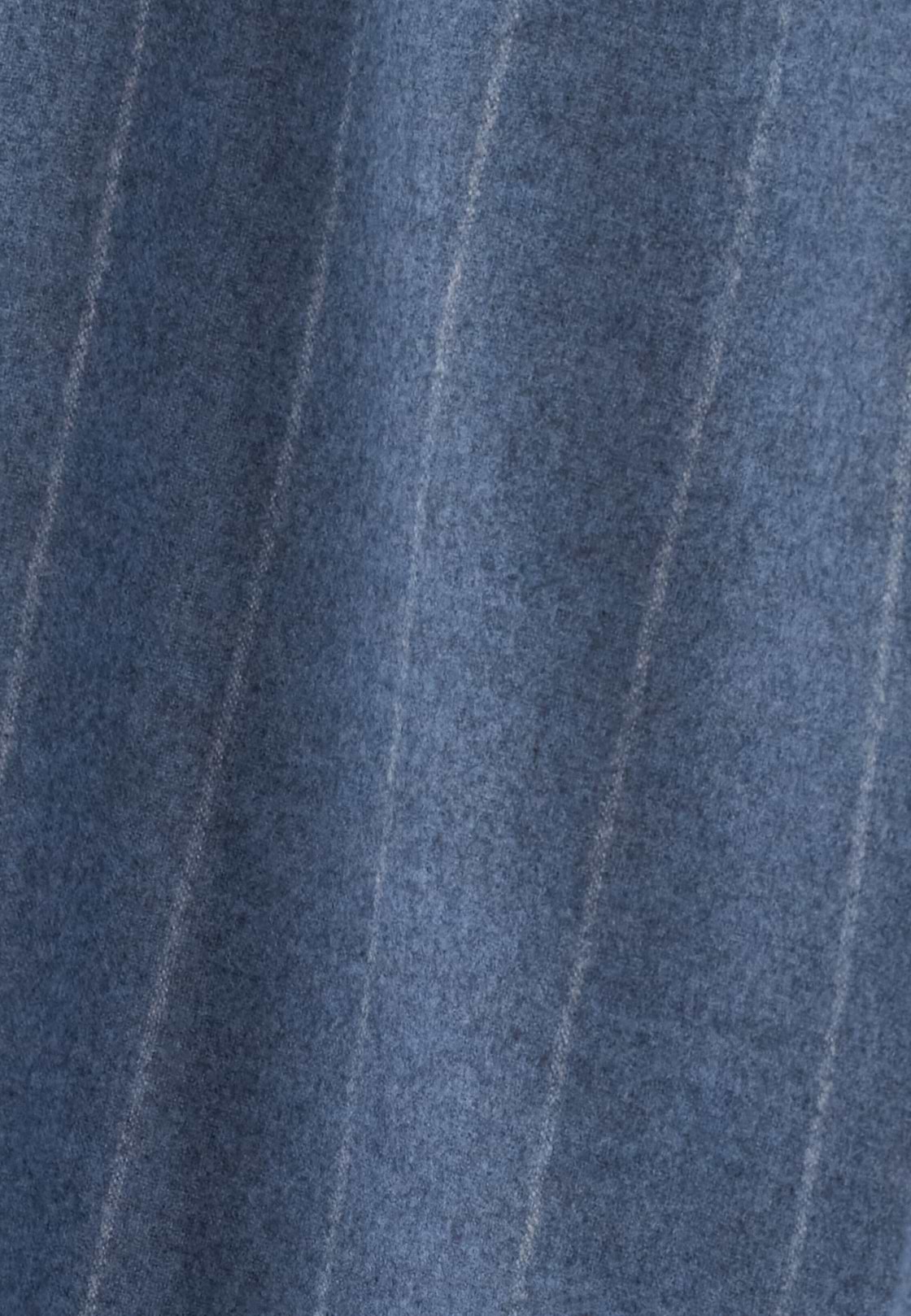 Blazer in Wool Silk Pinstripe, Light Blue, hi-res, 5