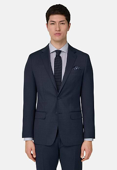 Micro Fancy Wool Stretch Suit