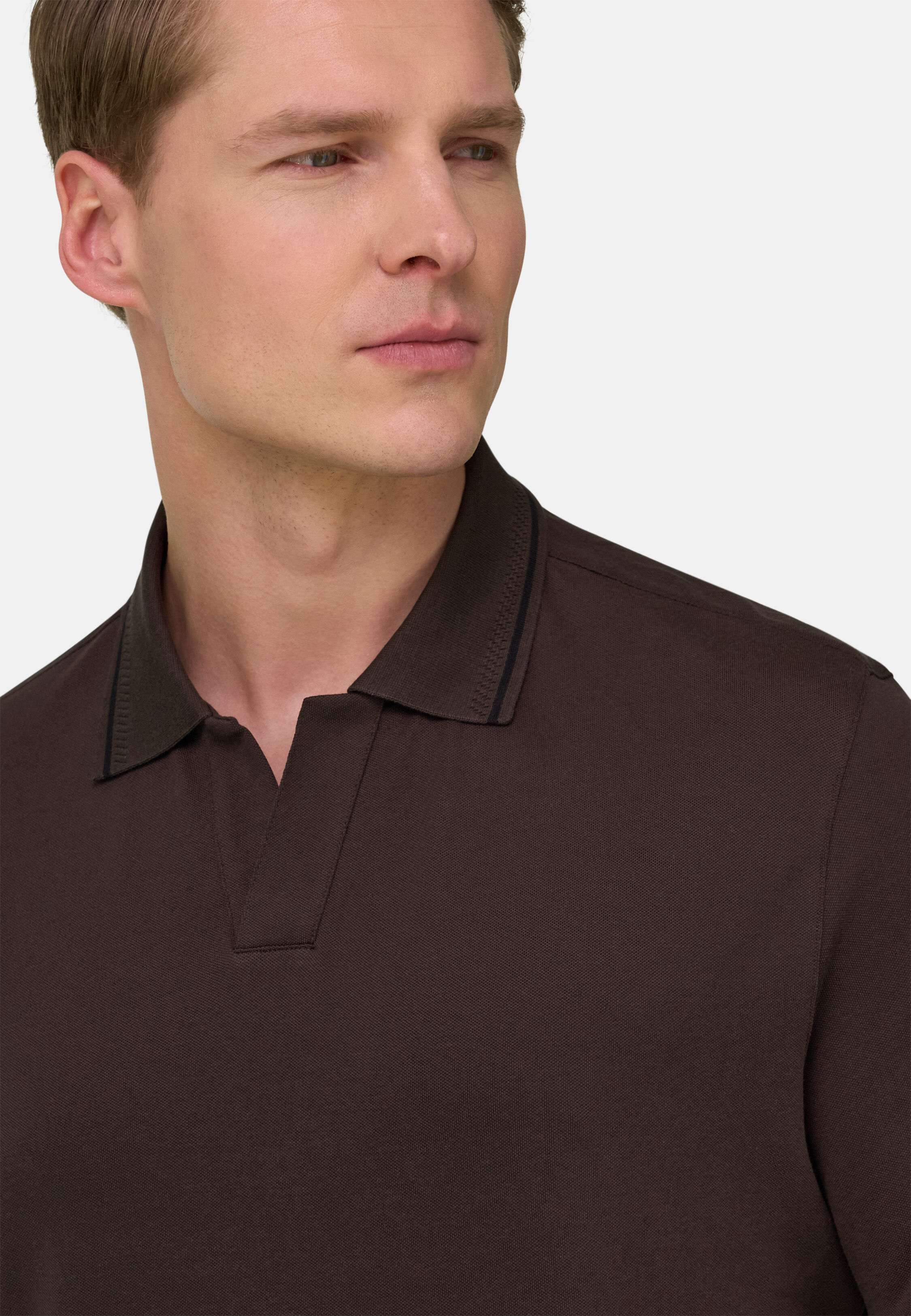 Men's High-Performance Piqué Polo Shirt with S-Cafè® Yarn Open