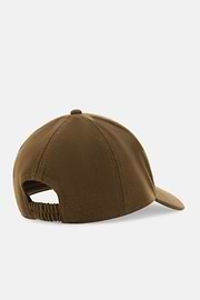 Peaked Cap in Knitted Fabric, Biscuit, thumb, 3