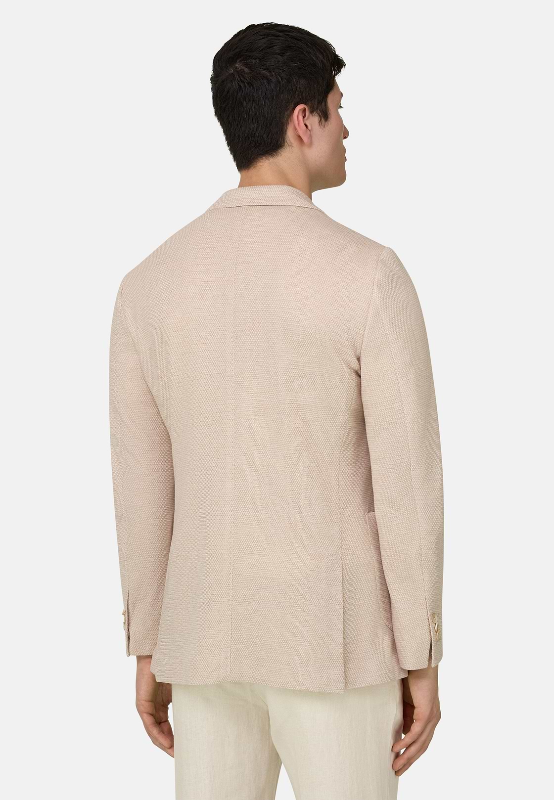 Veste Micro Structure En Polycoton, Sable, hi-res, 3