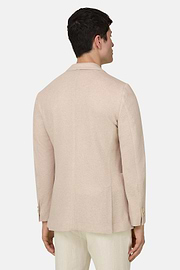 Veste Micro Structure En Polycoton, Sable, thumb, 3