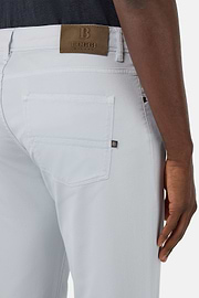 Stretch Cotton/Tencel Jeans, Light Blue, hi-res