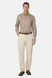 Jeans Aus Recycelter Baumwolle, Creme, thumb, 3