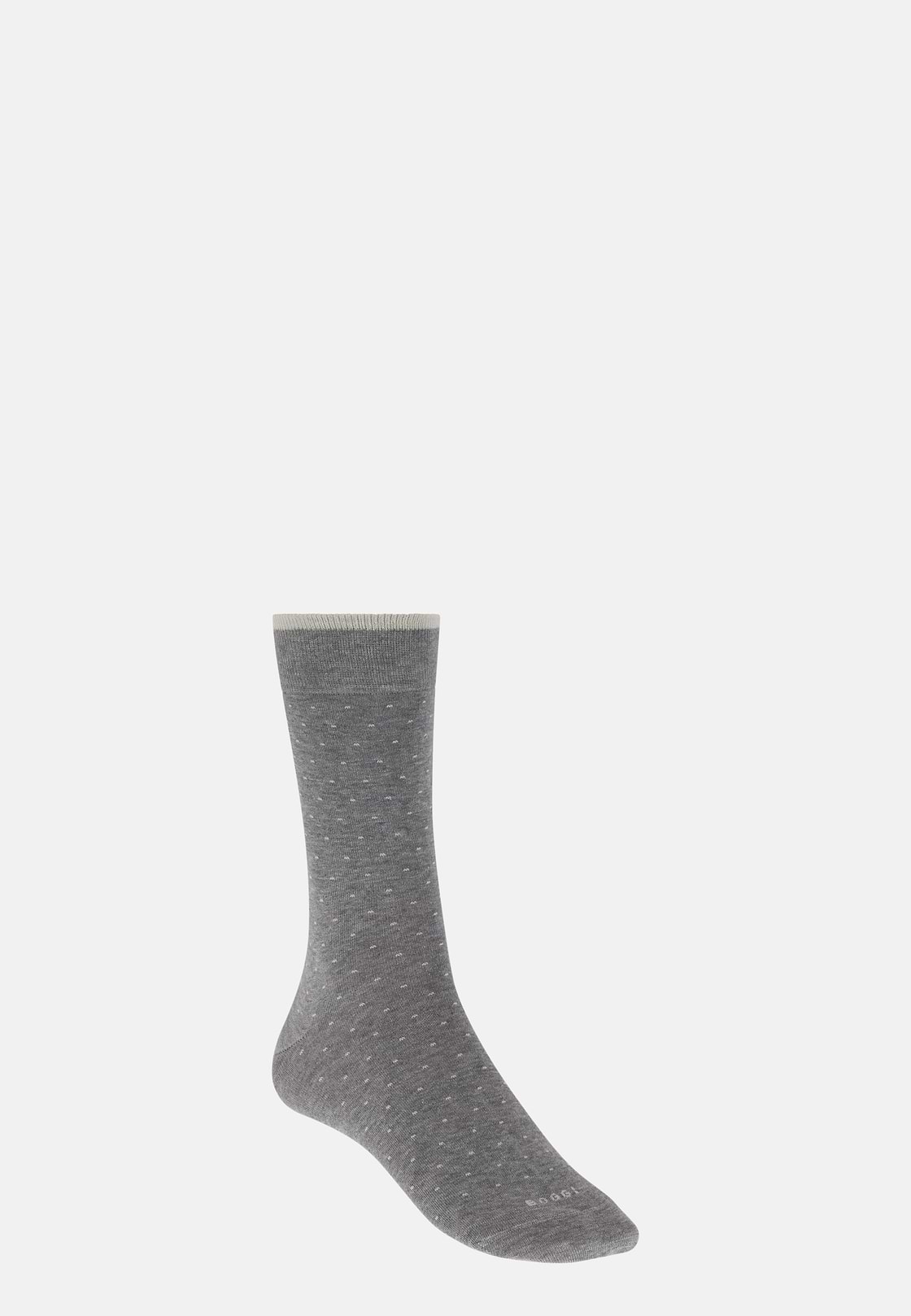 Socken mit Mikropunktemuster, Grau, hi-res, 1