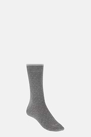 Socken mit Mikropunktemuster, Grau, thumb, 1