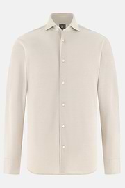 Polo Camicia In Pique, Sabbia, thumb, 6
