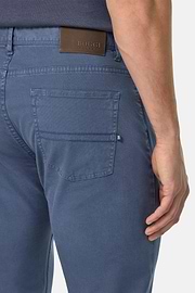 Stretch Cotton 5-Pocket Trousers, Air-blue, hi-res