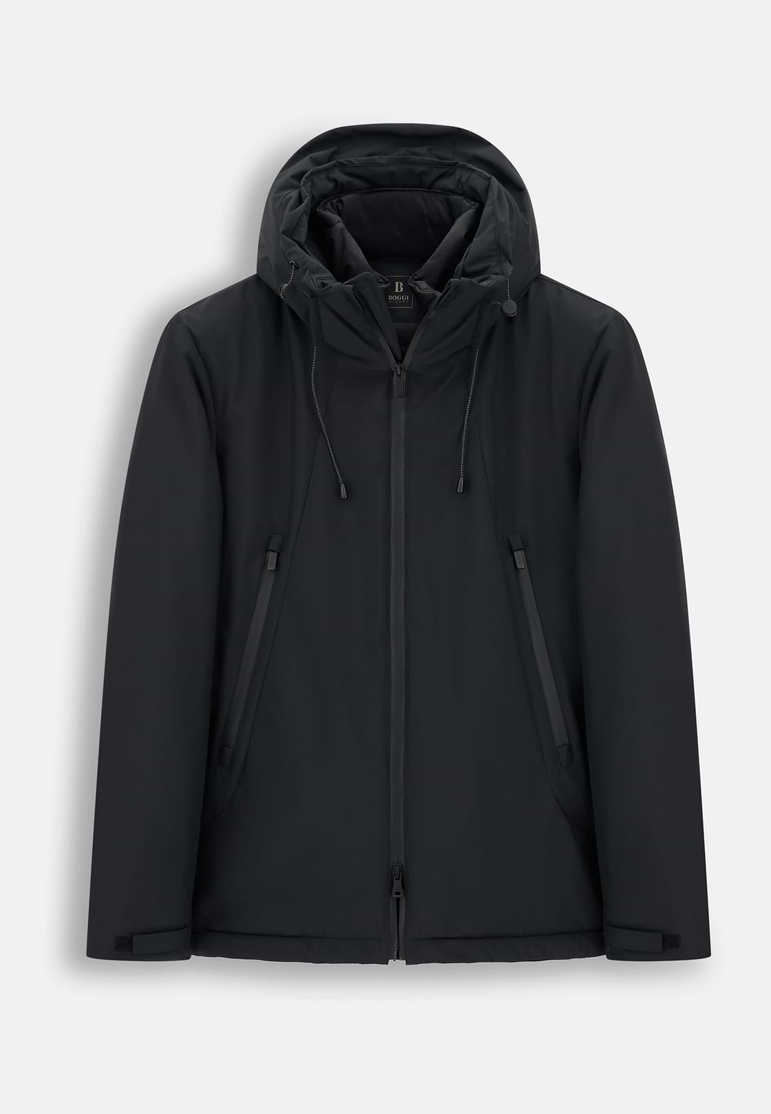 Jacket in Technical Fabric Padded, Black, hi-res, 6