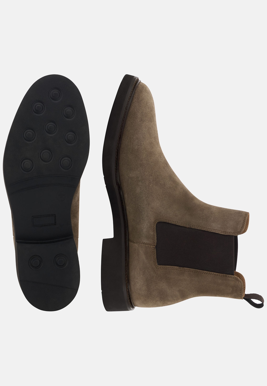 Suede Ankle Boots, Taupe, hi-res, 4