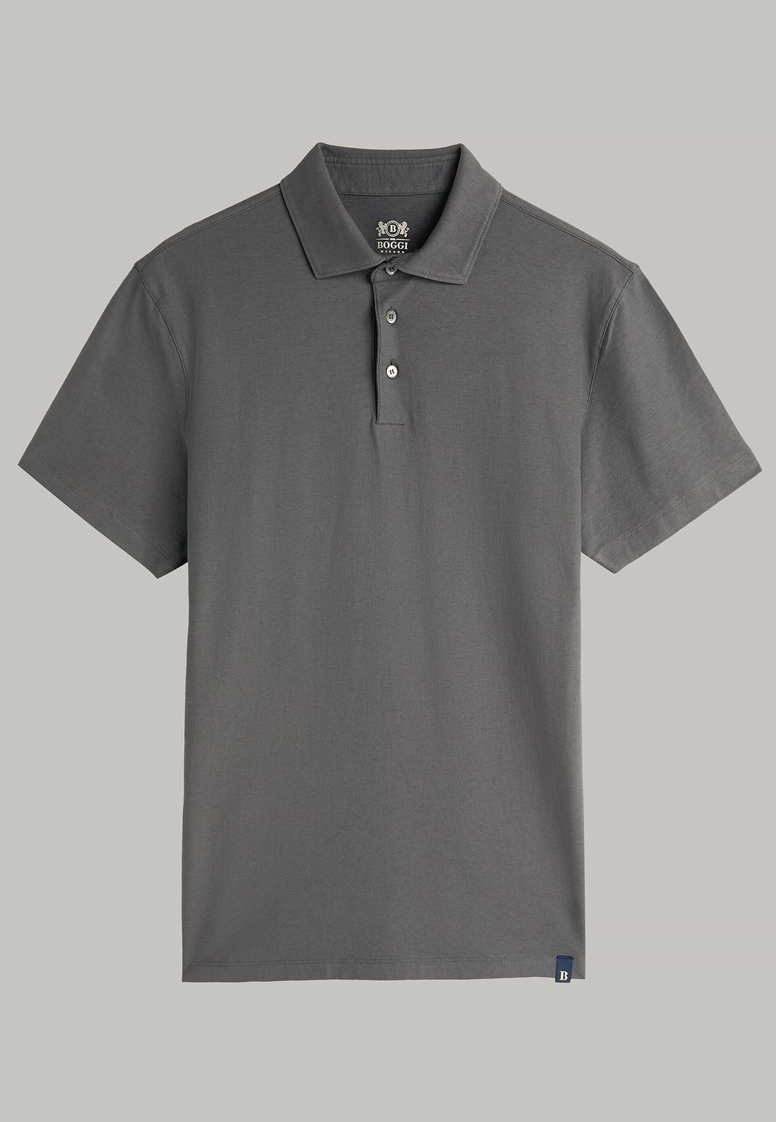 POLO IN JERSEY DI COTONE CREPE REGULAR FIT, , hi-res, 1