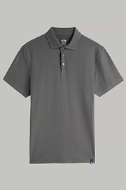 POLO IN JERSEY DI COTONE CREPE REGULAR FIT, , thumb, 1