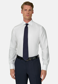 Regular Fit Cotton Dobby Shirt