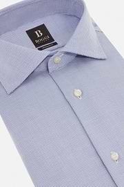 Regular Fit Cotton Shirt, Blue, hi-res