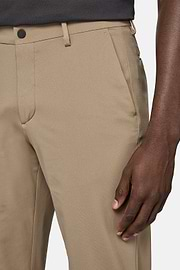 B-Tech Stretch Nylon Trousers, Beige, hi-res