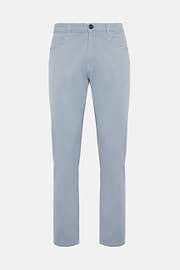 Stretch Cotton/Tencel Jeans, Light Blue, hi-res