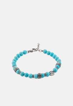 Edelstahl-Armband Mit Sodalith-Perlen