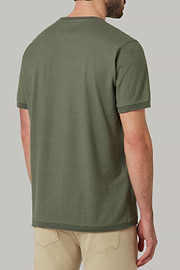 Linen cotton jersey t-shirt, , thumb, 4