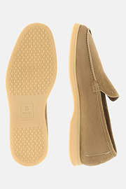 Mocassins Aria En Daim, Beige, thumb, 4