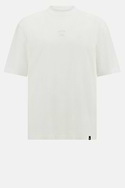 T-Shirt In Jersey Di Cotone, Bianco, hi-res