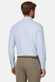 Overhemd in Oxford Katoen Regular Fit, Light Blue, thumb, 6