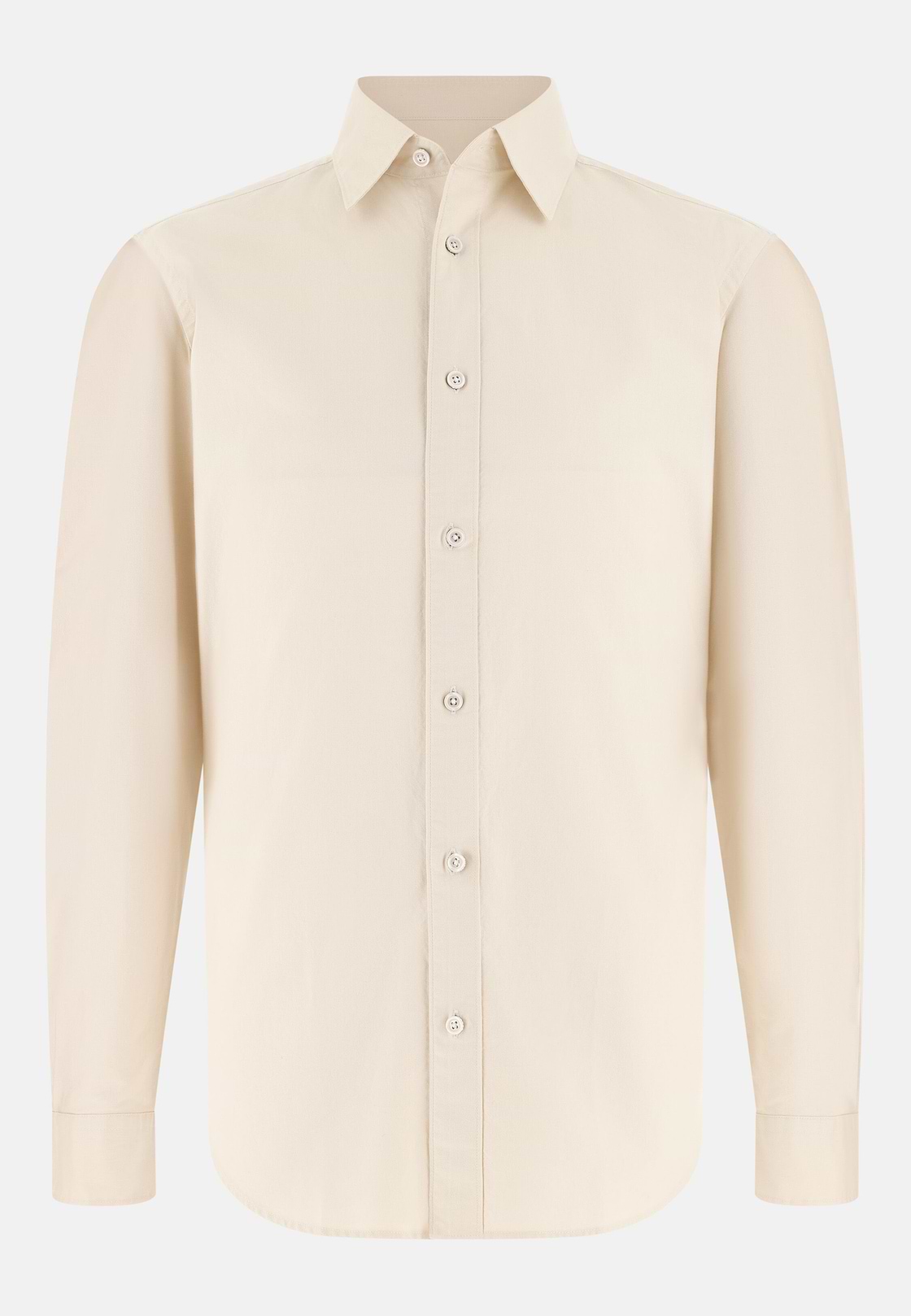 Hemd Aus Oxford-Baumwolle Regular Fit, Sand, hi-res, 6