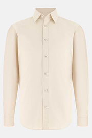 Hemd Aus Oxford-Baumwolle Regular Fit, Sand, thumb, 6