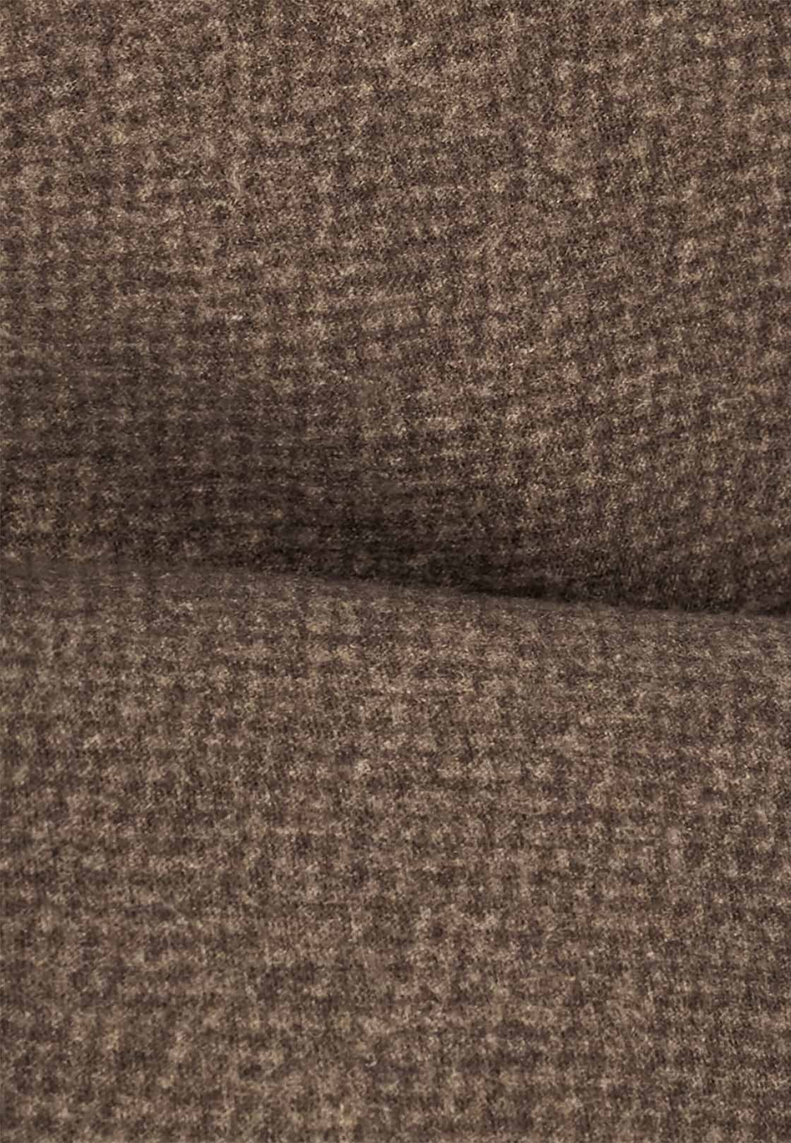 Tie Armour Pattern Wool Cashmere, Brown, hi-res, 2