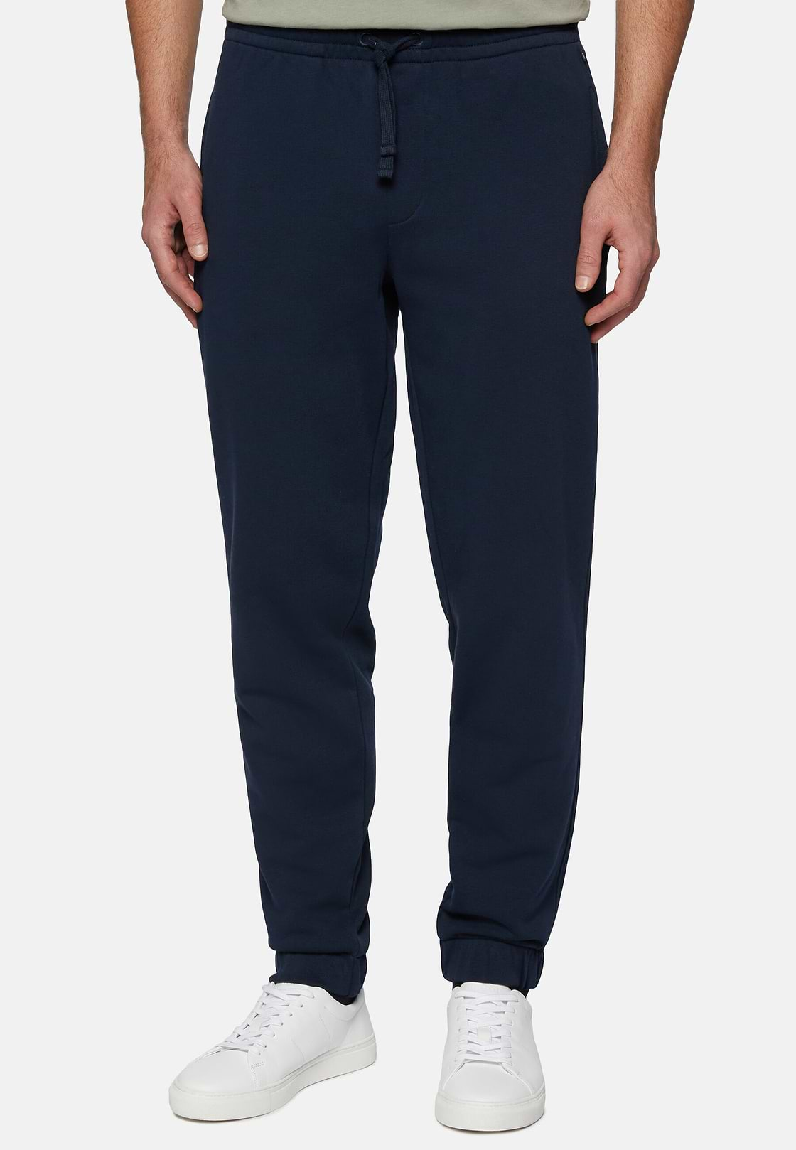 Pantalone in Felpa, Navy, hi-res