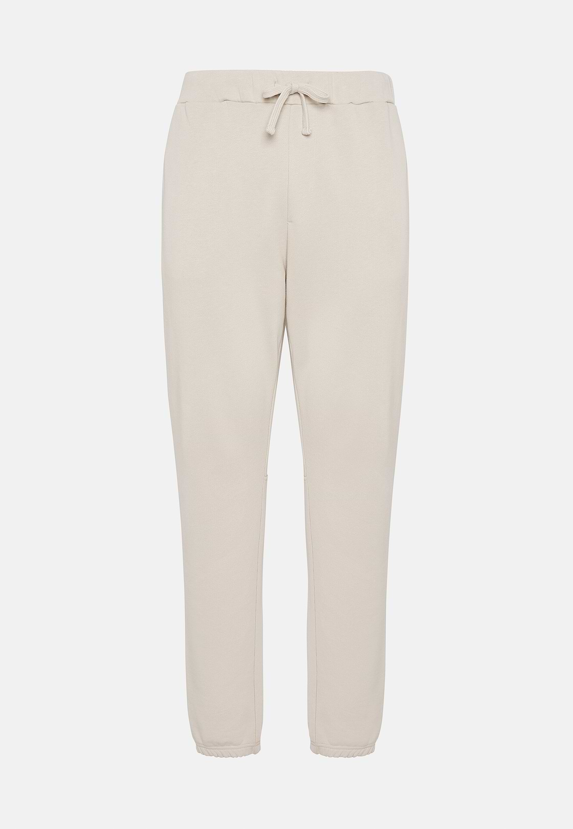 Trousers in Organic Cotton Blend, Sand, hi-res