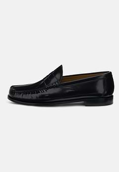Brushed Leather Loafers