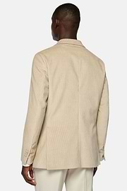 Veste Beige En Velours De Coton, Beige, hi-res