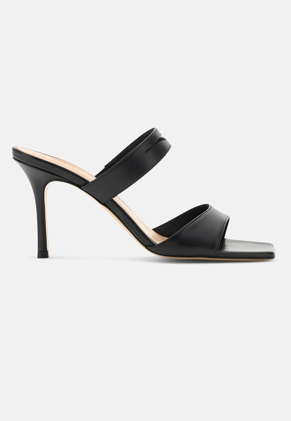 Mules De Piel, Negro, hi-res