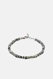 Edelstahl-Armband Mit Sodalith-Perlen, Grün, thumb, 1