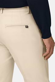 Hose aus Baumwolle Tencel® Modal Stretchgewebe, NICHT-GERADE WEISS, thumb, 3