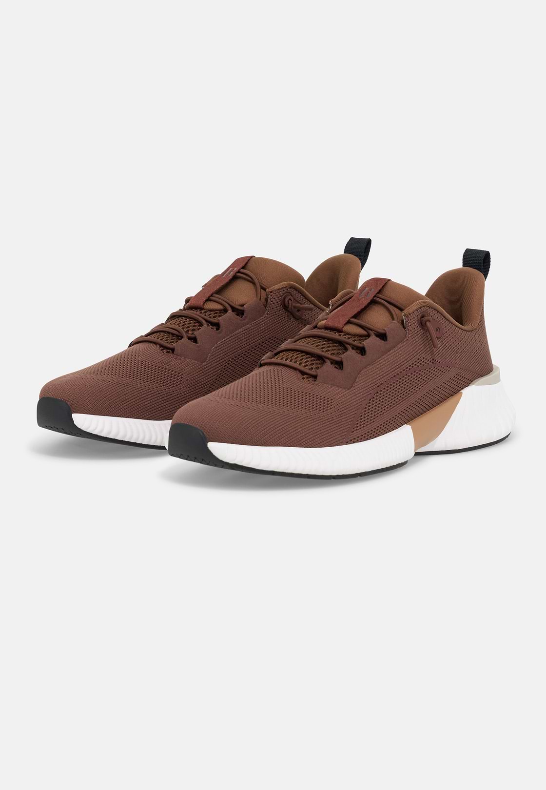 Sneakers Endurance aus technischem Gewebe, Rosso, hi-res, 3