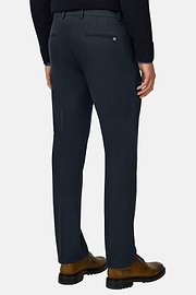 Hose aus Baumwolle Tencel® Modal Stretchgewebe, Navy blau, thumb, 5