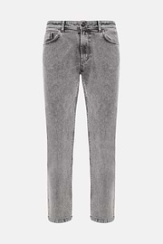 Grey Stretch Denim Jeans, Grey, hi-res