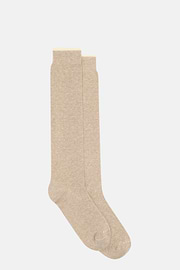 Socken mit Mikropunktemuster, Creme, thumb, 2