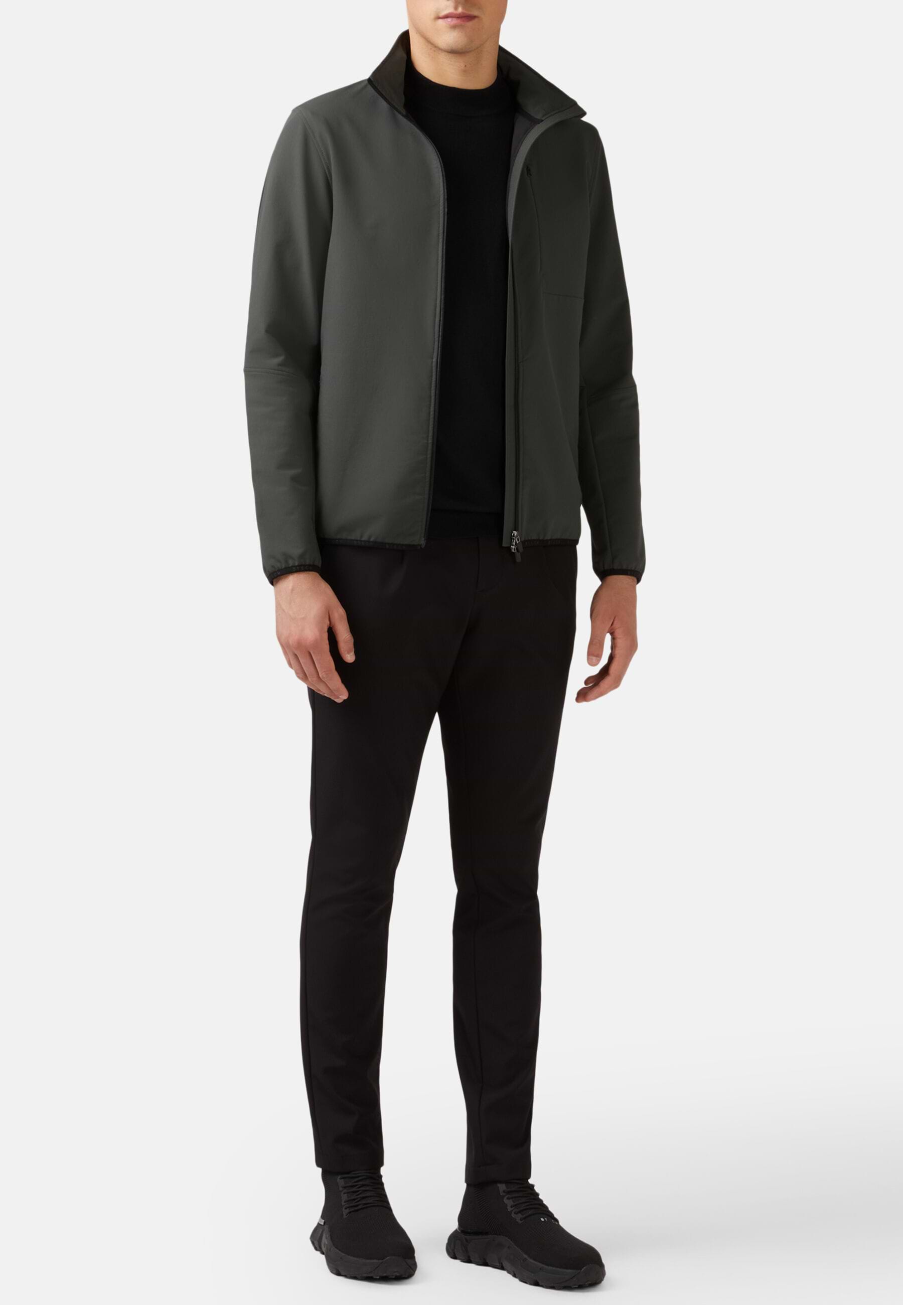 Windproof Jacket in B-Tech Stretch Nylon | Boggi