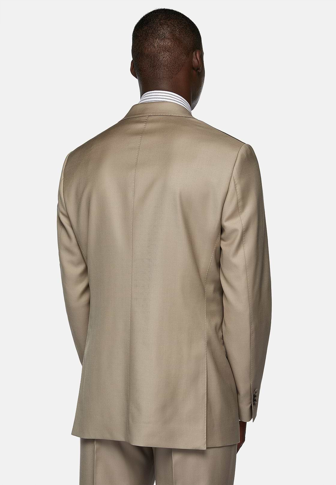 Dove Grey Pure Wool Suit, Taupe, hi-res