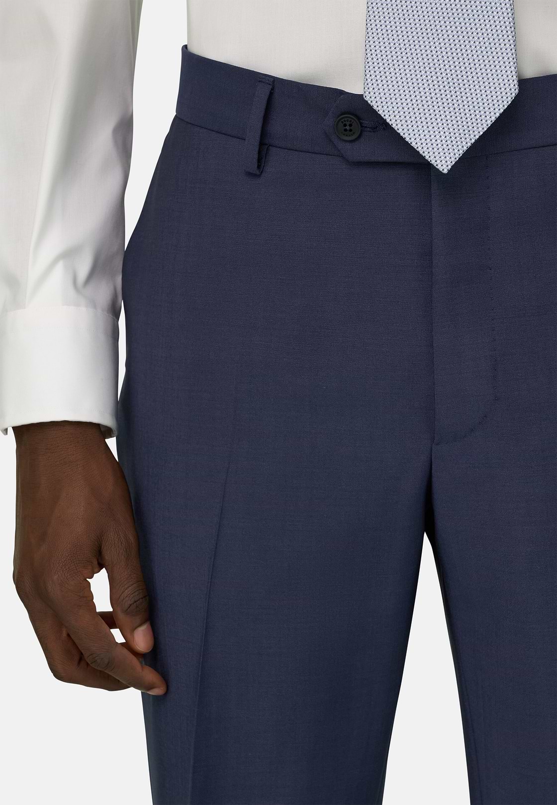 Wool and Mohair Suit, Blue, hi-res, 5