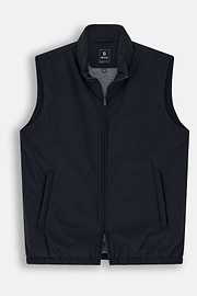 Gilet in Technical Fabric, Navy blue, thumb, 6