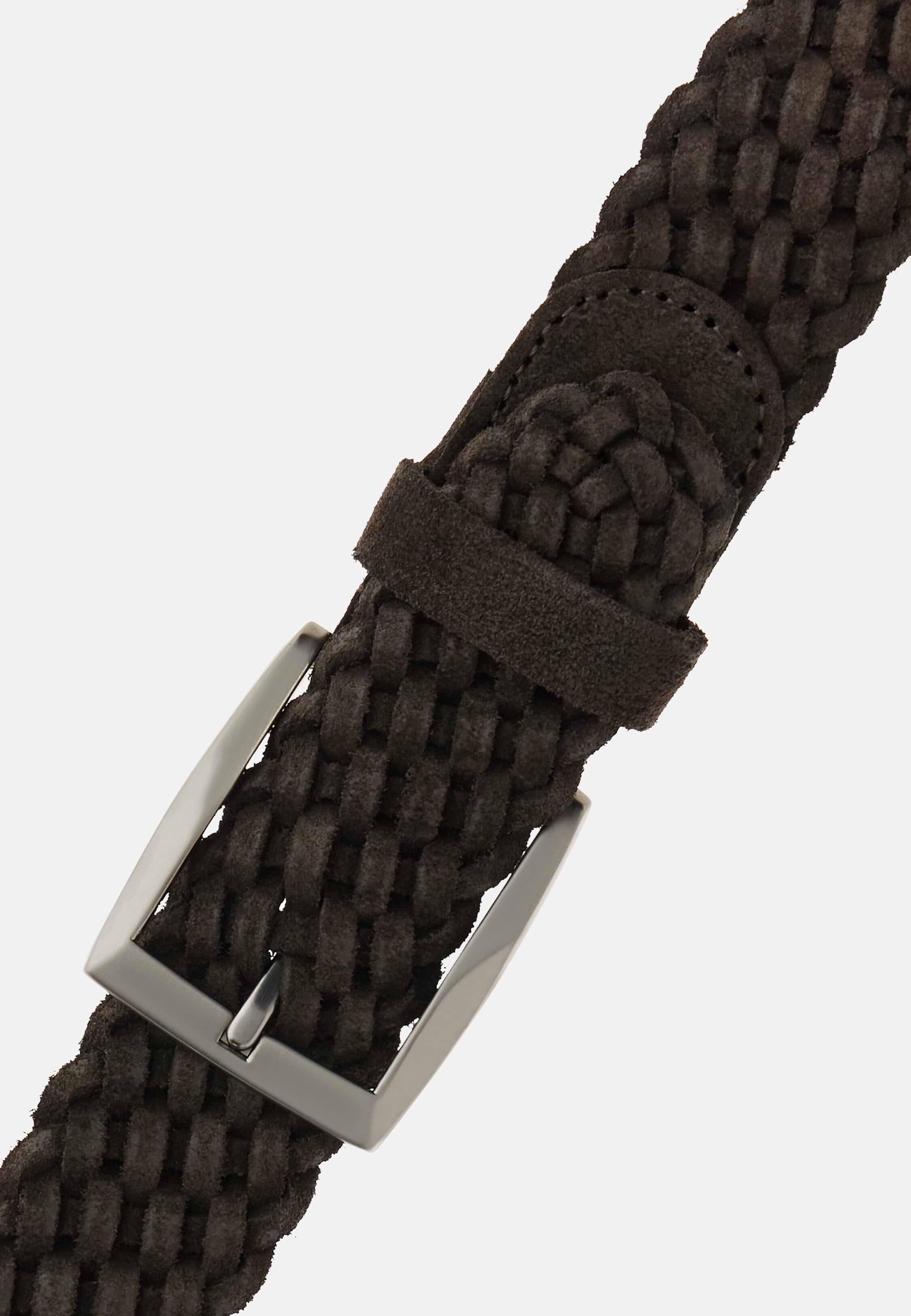Men's Woven Suede Belt | Boggi Milano