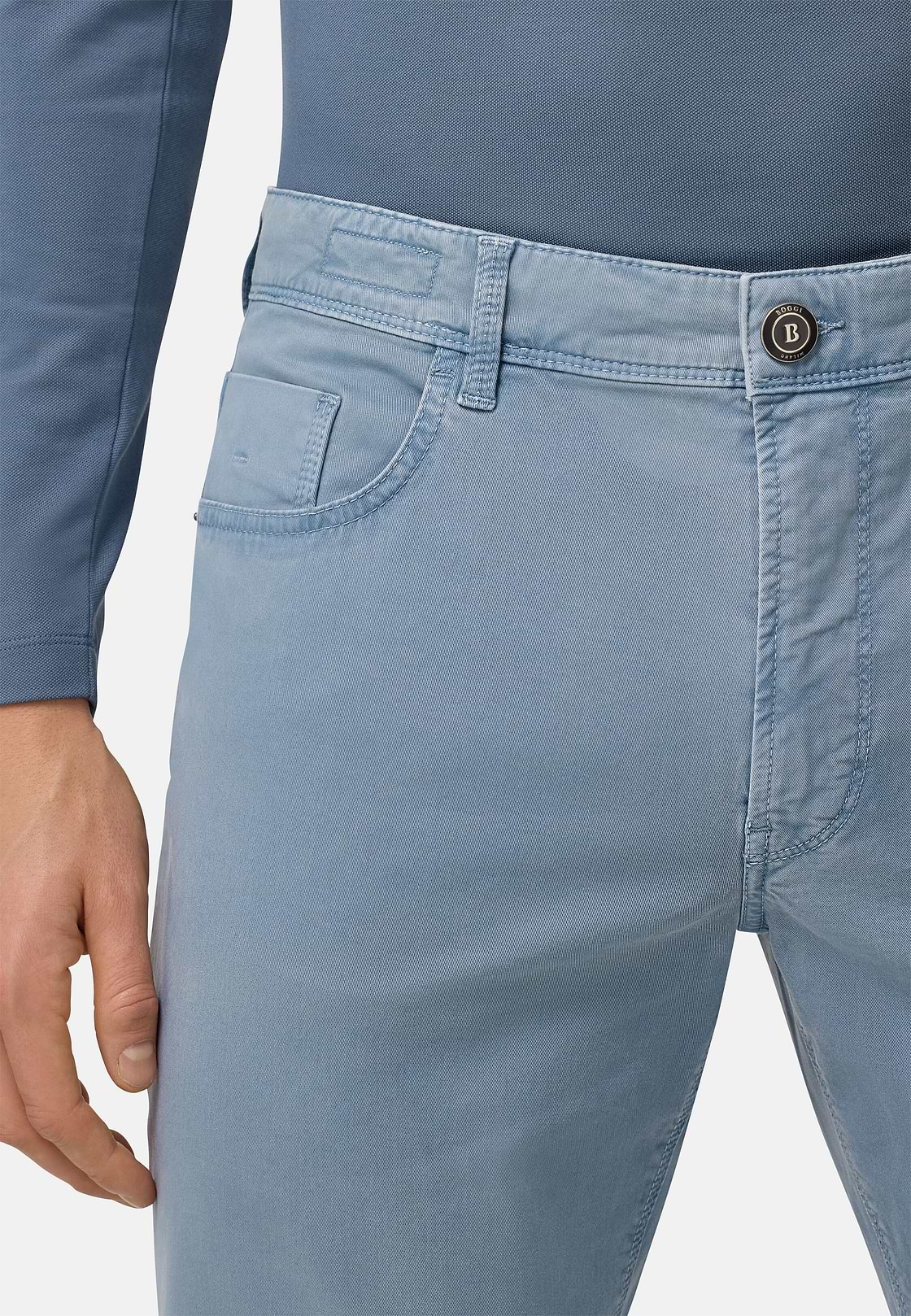 Stretch Cotton Jeans, Indigo, hi-res