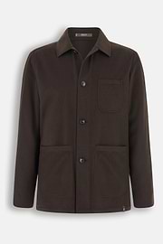 TRADE | Giacca Camicia in Cashmere, Marrone scuro, thumb, 6