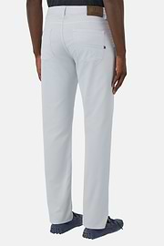 Stretch Cotton/Tencel Jeans, Light Blue, hi-res